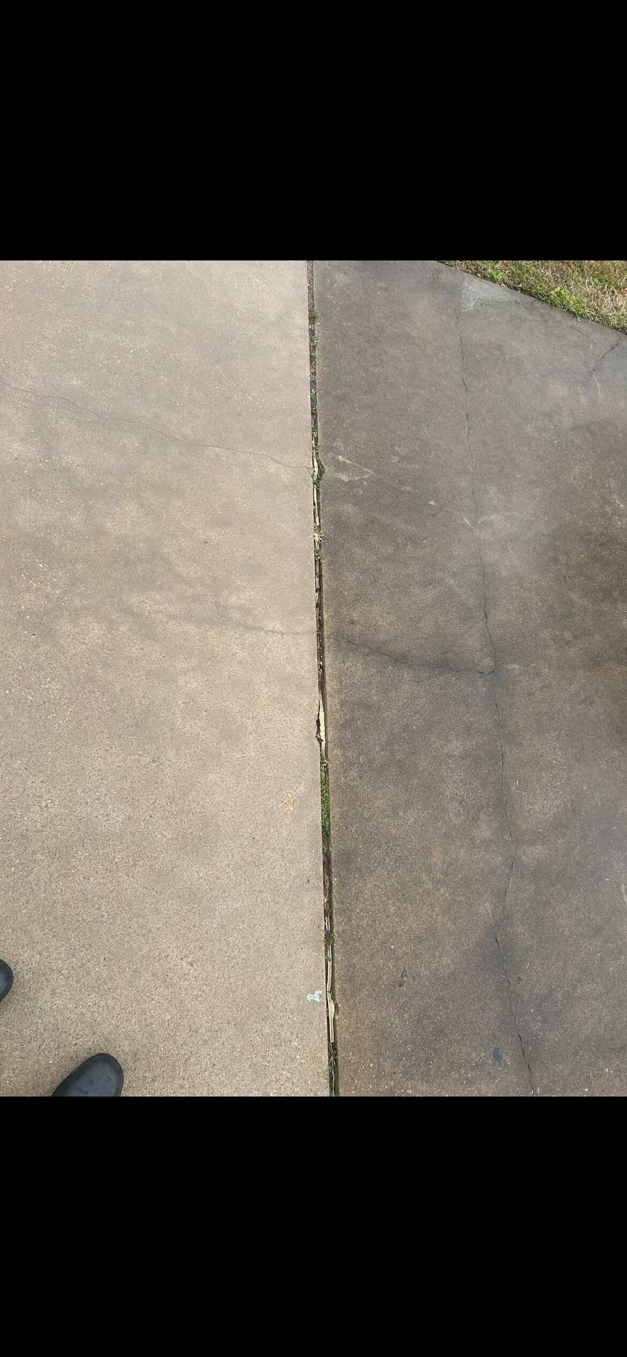 Clean driveway